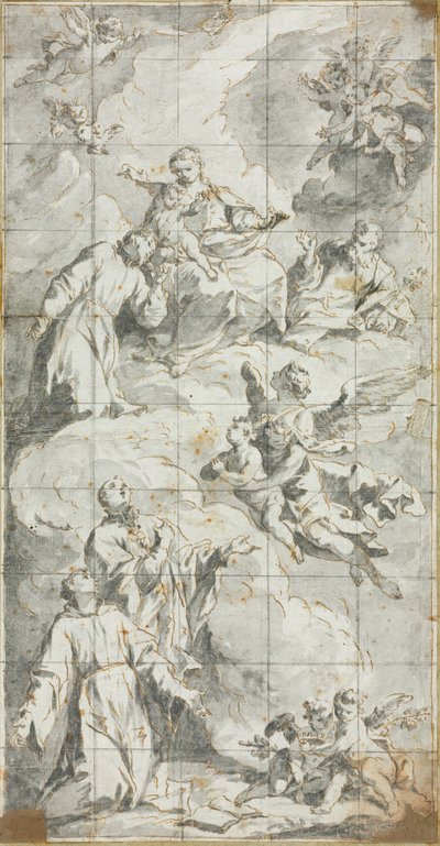 تأليه العذراء ، 1600s. بواسطة غير معروف