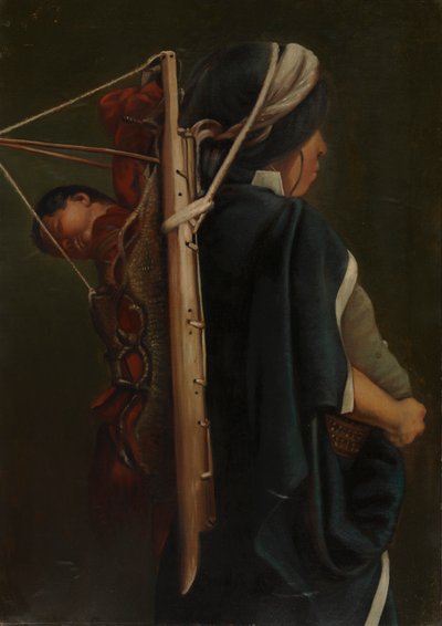 امرأة أروكانية ، كاليفورنيا. 1890-1892. بواسطة غير معروف