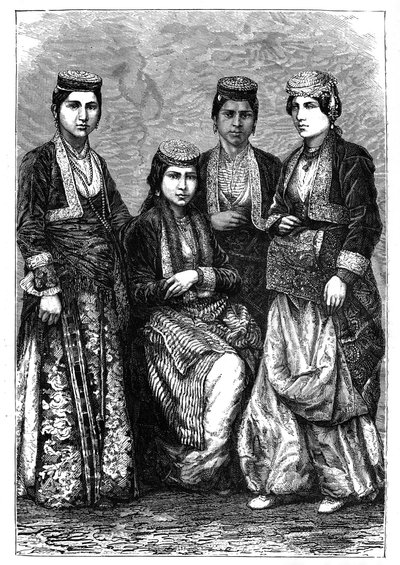 السيدات الأرمن ، c1890 بواسطة غير معروف