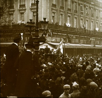 الهدنة ، باريس ، 1918 بواسطة غير معروف