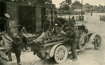 مكتب بريد الجيش ، الحرب العالمية الأولى ، c1915 ، c1920. بواسطة غير معروف