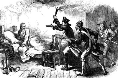 اعتقال الجنرال ريتشارد بريسكوت ، 1777 ج 1880 بواسطة غير معروف