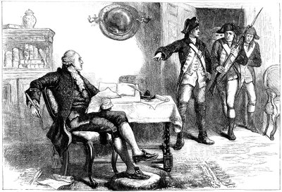 اعتقال ويليام فرانكلين ، نيو جيرسي ، 1776 ج 1880 بواسطة غير معروف