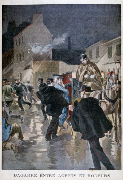 اعتقلته الشرطة ، باريس ، 1900 بواسطة غير معروف