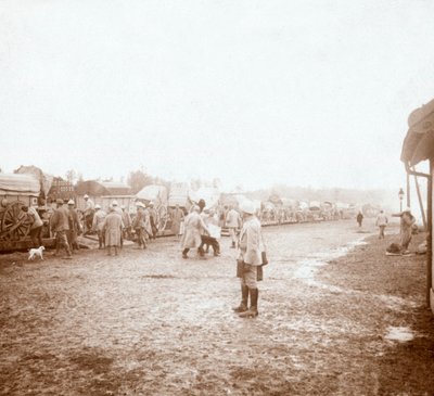 الوصول إلى Revigny ، شمال فرنسا ، c1914-c1918 بواسطة غير معروف