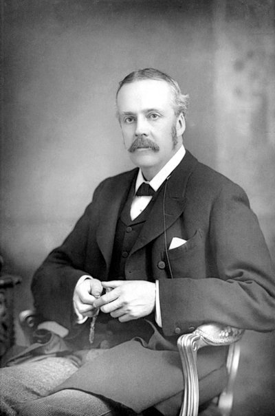 آرثر جيمس بلفور 1848-1930 ، رجل الدولة والفيلسوف البريطاني المولد اسكتلندي ، c1890 بواسطة غير معروف