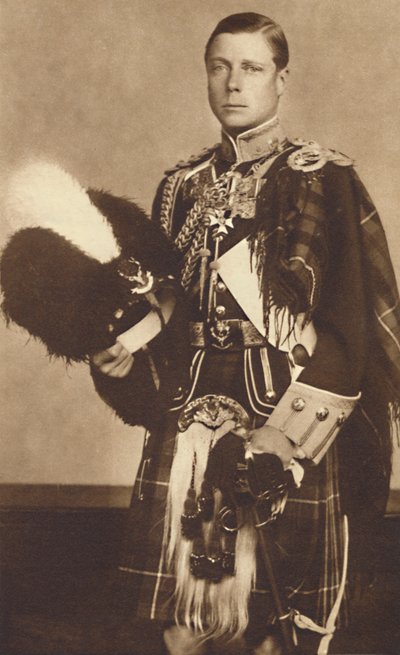 بصفته العقيد العام ، Seaforth Highlanders ، 1937 بواسطة غير معروف
