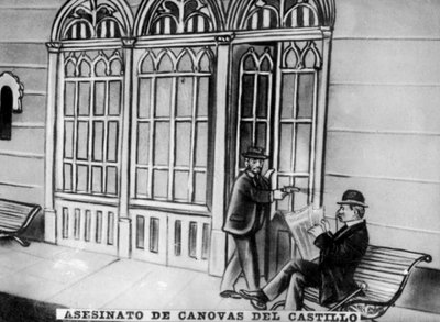 اغتيال أنطونيو كانوفاس ديل كاستيلو ، 1897 بواسطة غير معروف
