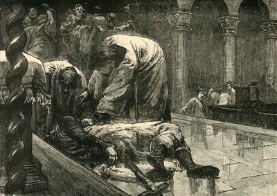 اغتيال الإمبراطور ليو الخامس ، 820 م ، 1890. بواسطة غير معروف