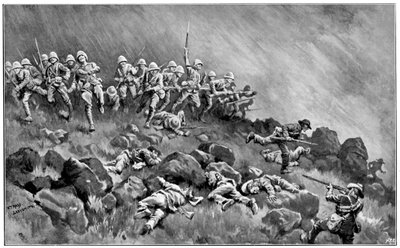 اعتداء على واجون هيل ، حرب البوير الثانية ، 6 يناير 1900 بواسطة غير معروف