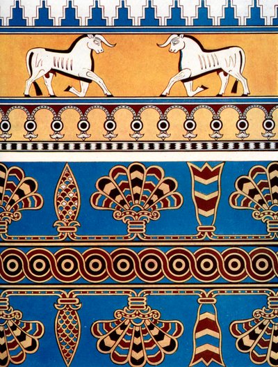 الآشوريون تصميم القرميد والبلاط ، 1933-1934 بواسطة غير معروف