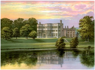 Astley Hall ، لانكشاير ، منزل Baronet de Hoghton ، c1880 بواسطة غير معروف