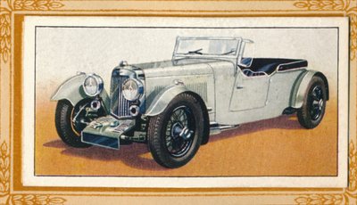 أستون مارتن Four-Seater Tourer ، c1936 بواسطة غير معروف