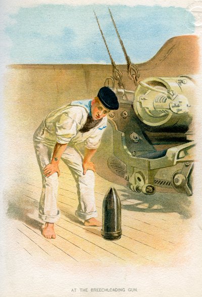 في بندقية Breechloading ، c1890-c1893 بواسطة غير معروف