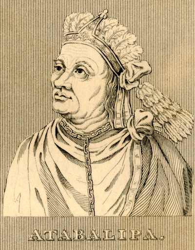 أتاباليبا ، c1502-1533 ، 1830. بواسطة غير معروف