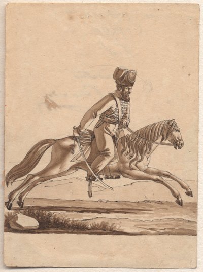 أتامان القوزاق ، 1818 بواسطة غير معروف