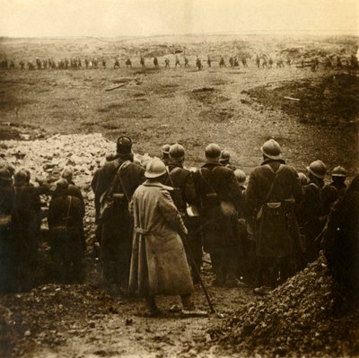 الهجوم على دواومون ، شمال فرنسا ، ديسمبر 1916 بواسطة غير معروف