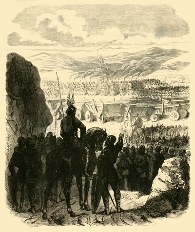 أتيلا على البير ، بعد هزيمته من قبل Aetius ، 453 م ، 1890. بواسطة غير معروف
