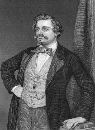 أغسطس فيلهلم هوفمان ، كيميائي عضوي ألماني ، 1854-1860 بواسطة غير معروف