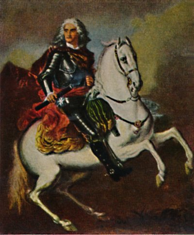 أغسطس القوي 1670-1733. - رسم سيلفستر 1934. بواسطة غير معروف