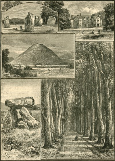 أفيبوري. Littlecote. سيلبوري. وكر الشيطان. جراند أفنيو .1898. بواسطة غير معروف