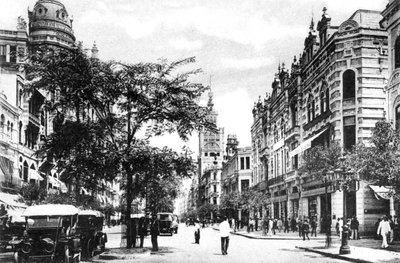 Avenida Rio Branco، Rio de Janeiro، Brail، c1920s بواسطة غير معروف