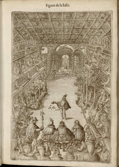 باليه الملكة المصورة من قبل بالثاسار دي بوجويولكس ، 1582. بواسطة غير معروف