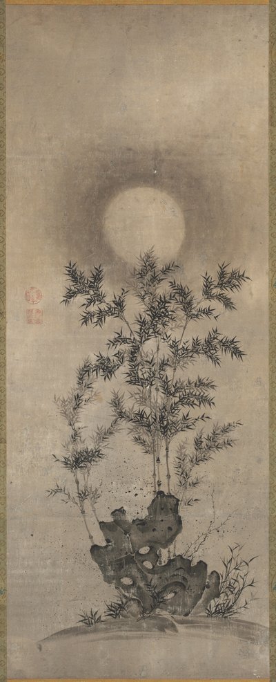الخيزران في ضوء القمر ، 1500s. بواسطة غير معروف