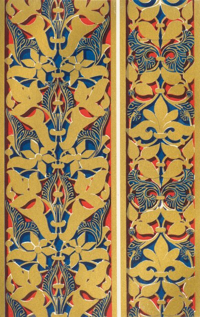 العصابات ، جانب الأقواس ، محكمة الأسود ، 1907. بواسطة غير معروف