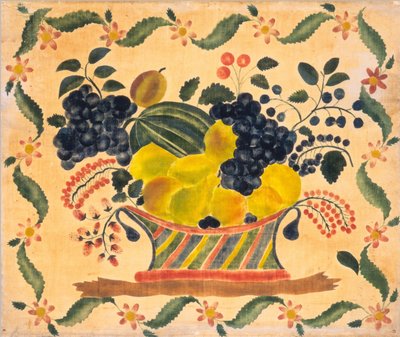سلة فواكه ، ج. 1830. بواسطة غير معروف