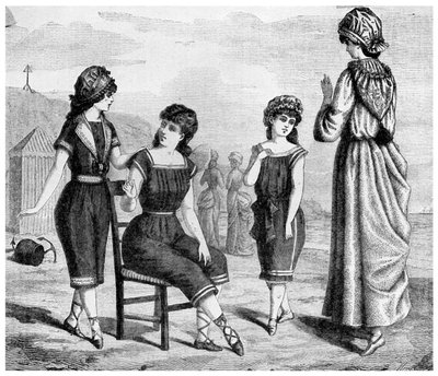 ثوب السباحة ، 1885 1956 بواسطة غير معروف