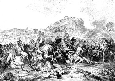 معركة كاستالا ، إسبانيا ، 21 يوليو 1812 1882-1884 بواسطة غير معروف