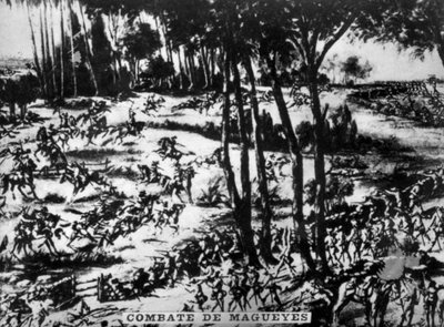 معركة Magueyes ، 1896 ، 1920s بواسطة غير معروف