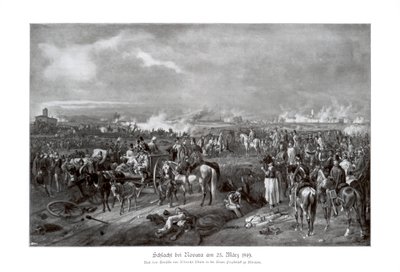 معركة نوفارا ، إيطاليا ، 23 مارس 1849 ، 1900 بواسطة غير معروف
