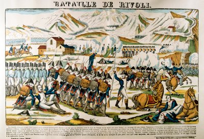 معركة ريفولي ، 14 يناير 1797 ، القرن التاسع عشر بواسطة غير معروف