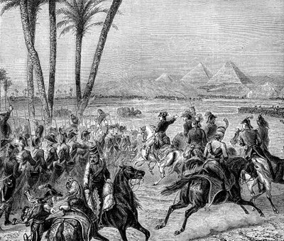 معركة الأهرامات ، 21 يوليو 1798 1882-1884 بواسطة غير معروف