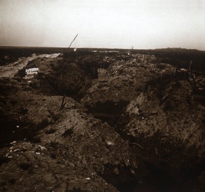 ساحة المعركة ، Craonne ، شمال فرنسا ، c1914-c1918 بواسطة غير معروف