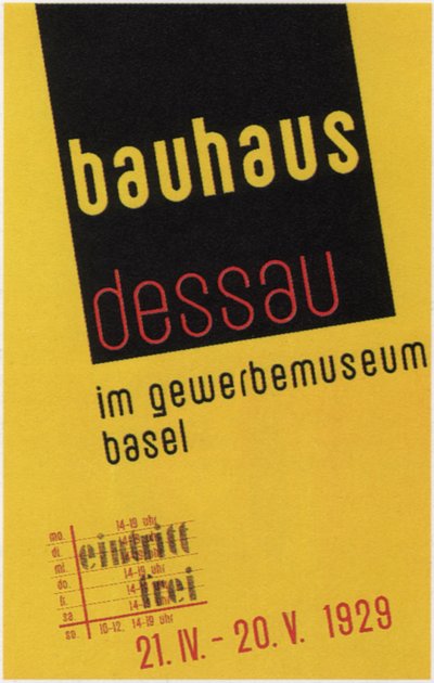 باوهاوس ، 1929 بواسطة غير معروف
