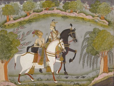 باز بهادور وروبماتي ، 1720 بواسطة غير معروف