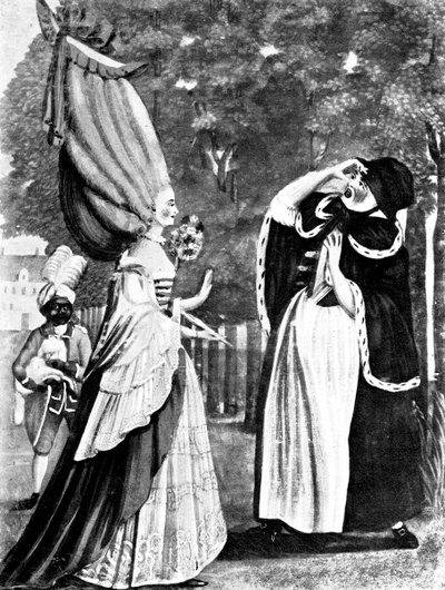 لا تكن مندهشًا يا أمي العزيزة ، إنها بالفعل ابنتك آن ، 1770 بواسطة غير معروف