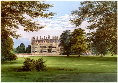 Bearwood ، بالقرب من Wokingham ، بيركشاير ، منزل عائلة والتر ، c1880 بواسطة غير معروف