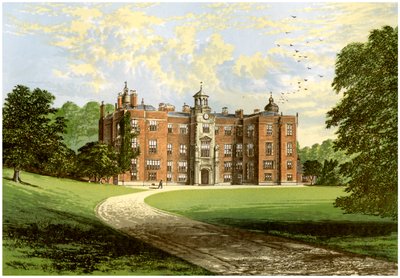 Beaudesert ، ستافوردشاير ، منزل المركيز من Anglesey ، c1880 بواسطة غير معروف