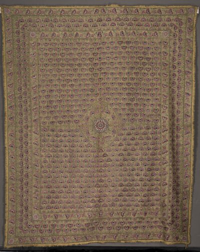 غطاء السرير ، 1800s. بواسطة غير معروف