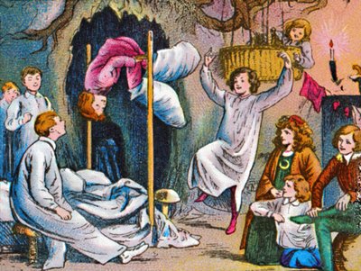 وقت النوم ، c1905 بواسطة غير معروف