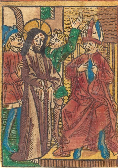 قبل قيافا ، ج. 1490. بواسطة غير معروف