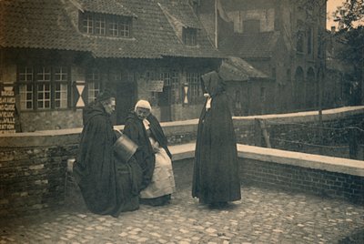 خلف Gruuthuse. أنواع بروج ، c1910 بواسطة غير معروف