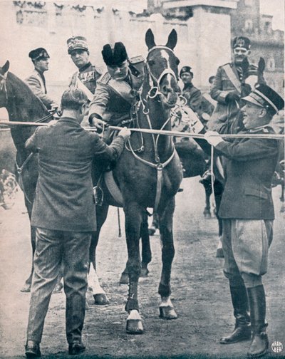 بينيتو موسوليني ، زعيم فاشي إيطالي ، c1922-1933 بواسطة غير معروف