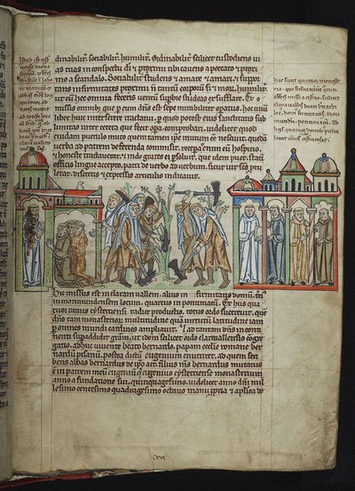 أرسل برنارد من كليرفو رهبانًا إلى بيوت بناتهم ، رهبان سيسترسيان ، 1249-1250. بواسطة غير معروف