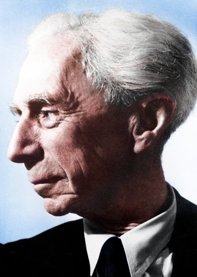 برتراند آرثر ويليام راسل 1872-1970 ، الفيلسوف وعالم الرياضيات البريطاني بواسطة غير معروف