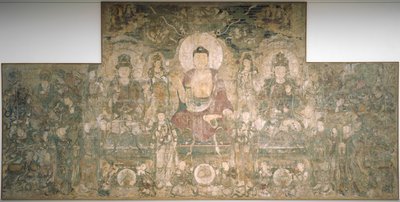Bhaisajyaguru ، بوذا للشفاء والطب ، حوالي 1319 بواسطة غير معروف